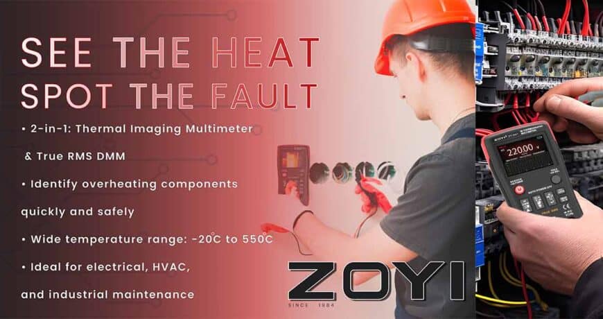 thermal imaging multimeter zt-r01
