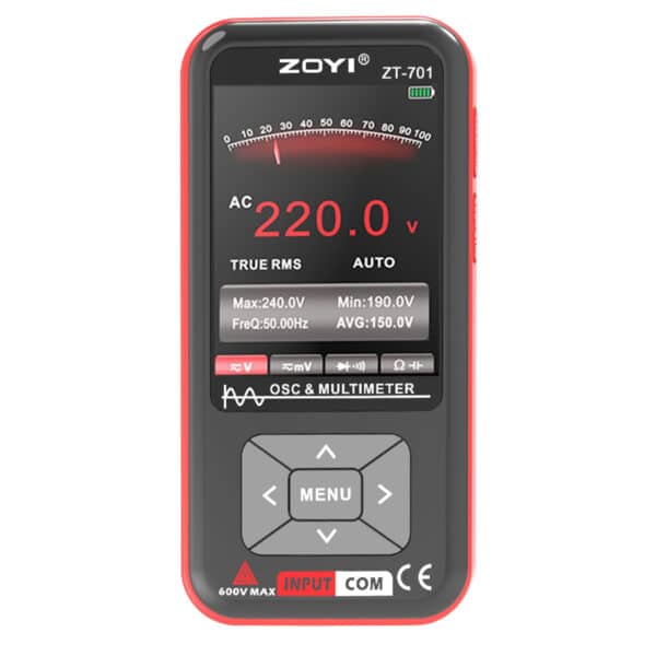 ZOYI ZT-701 Digital Oscilloscope Multimeter Portable
