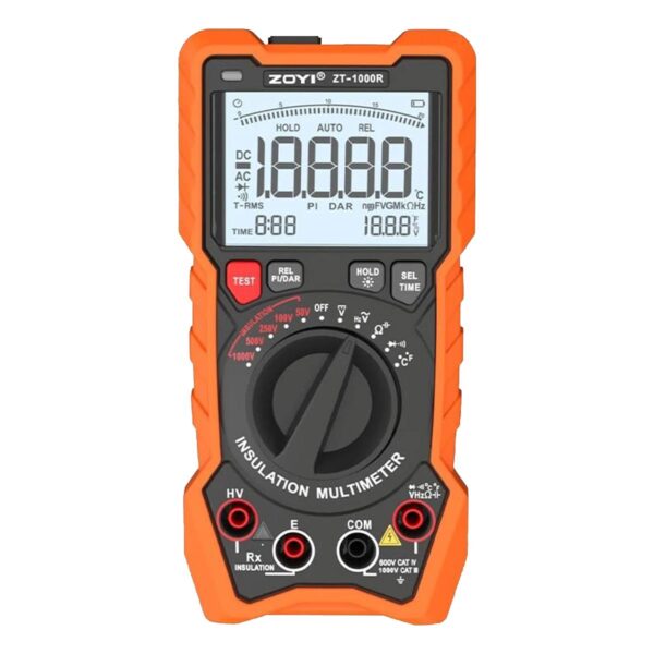 ZOYI ZT-1000R Digital Insulation Resistance Tester Multimeter